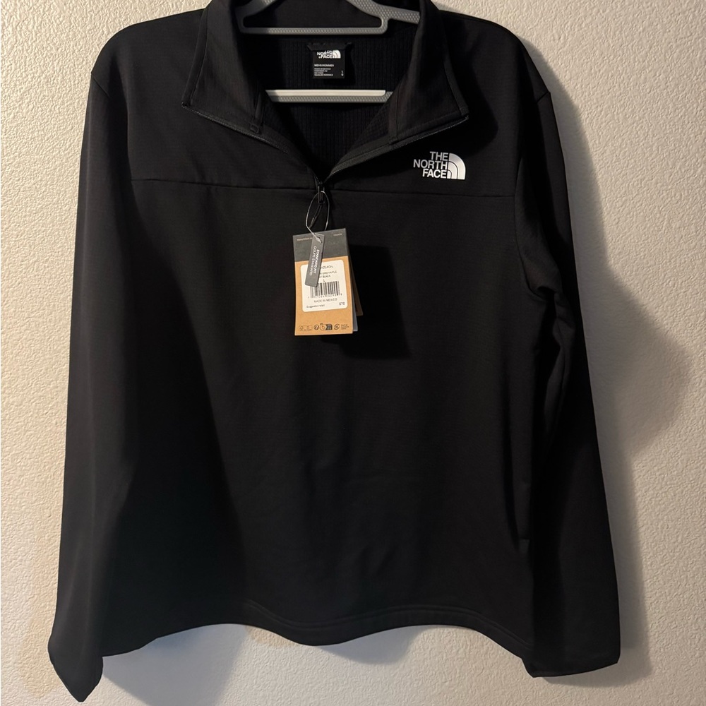 The North Face Black Quarter-Zip Pullover